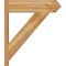 Ekena Millwork Traditional Rough Sawn Arts and Crafts Outlooker, Western Red Cedar, 8"W x 30"D x 34"H OUT08X30X34TRA03RWR - alternate 2